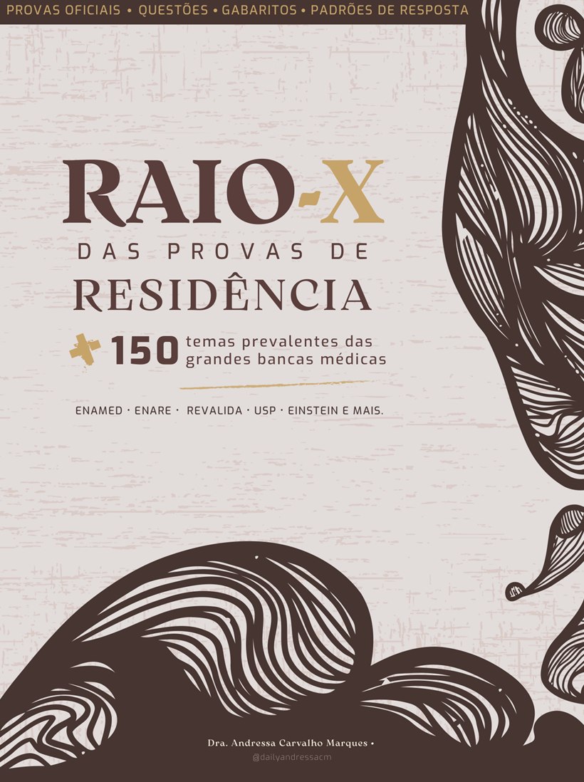 Capa do livro Raio-X das Provas de Residência